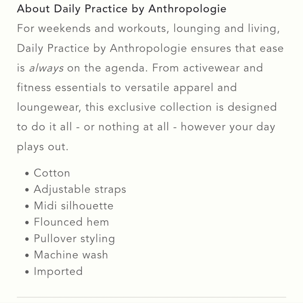 Daily Practice by Anthropologie Frida Cross-Back Midi Dress - Picture 8 of 8